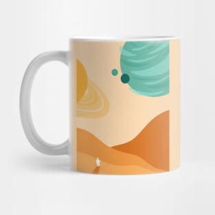 Intergalactic hike Mug